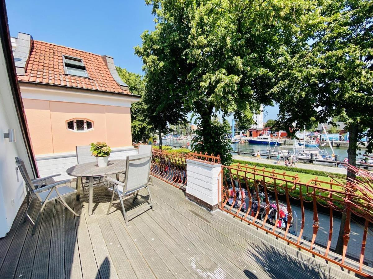 Stromkieker, am Alten Strom Rostock Exterior foto